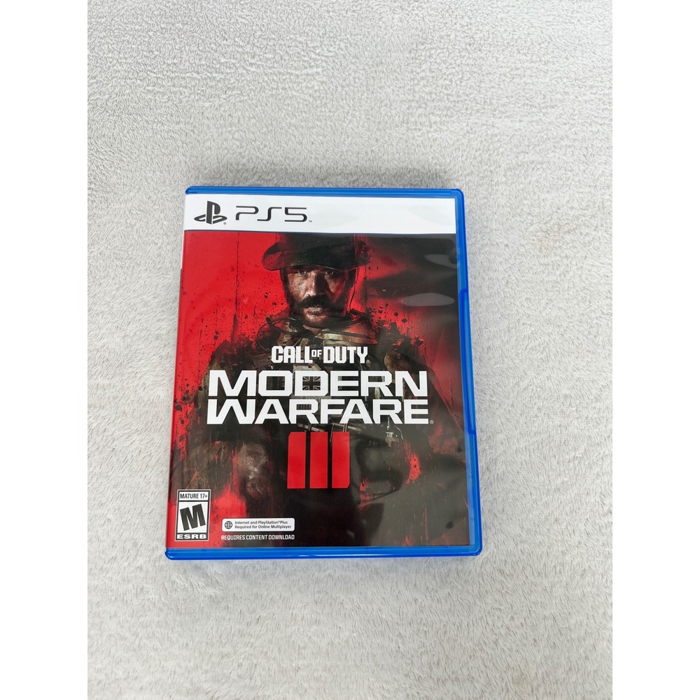 Call of Duty Modern Warfare III 3 PS5 PlayStation 5 Activision 2023 Disc Case